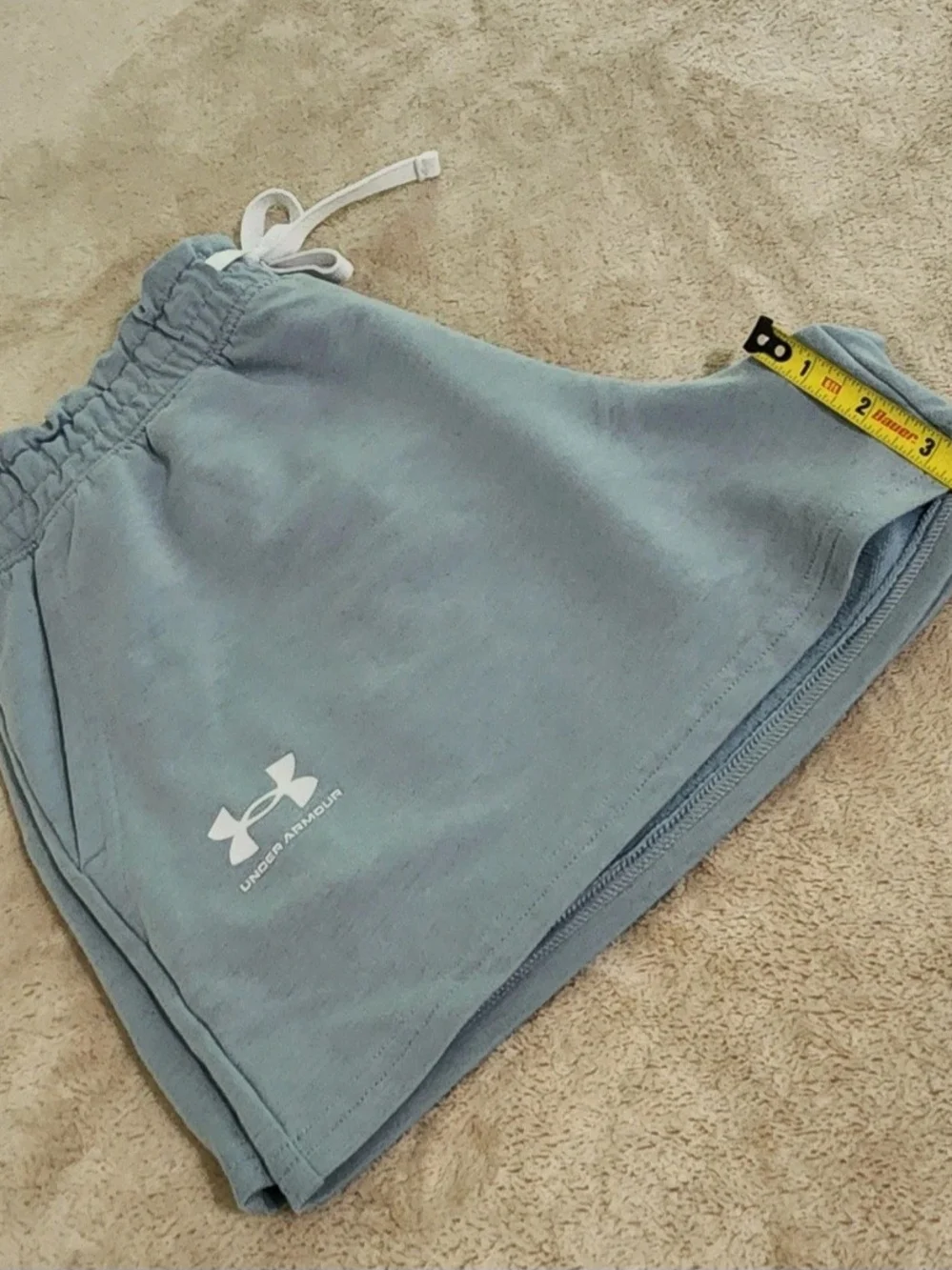 Under Armour  Light Blue Performance Shorts